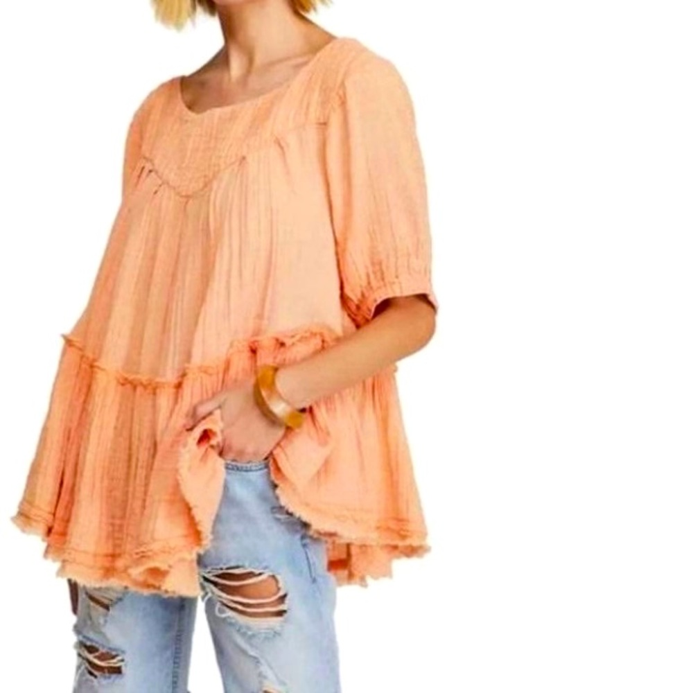 Free People Mystery Land Tunic Dress XS